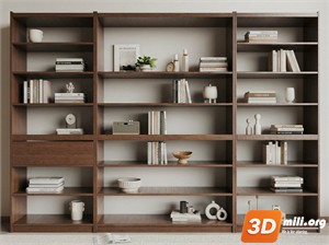 Bookcase Skp Files